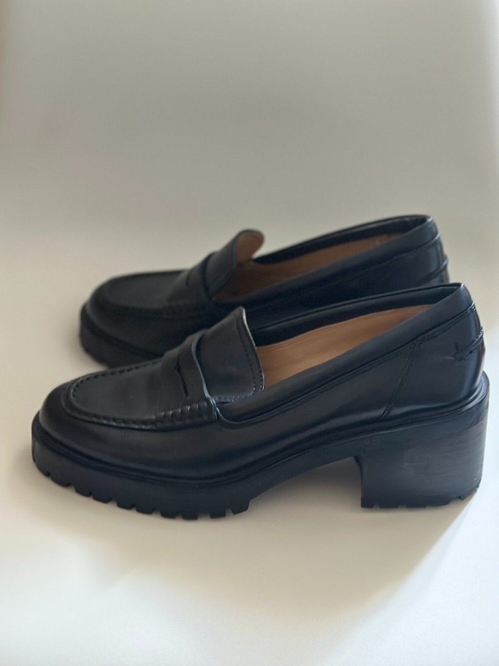 Madewell Leander Lugsole Loafer — Black Size 8.5 NWOT